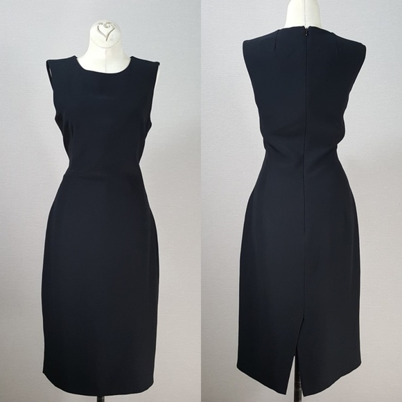 Alexader McQueen Black Sleeveless Dress - Picture 1 of 12